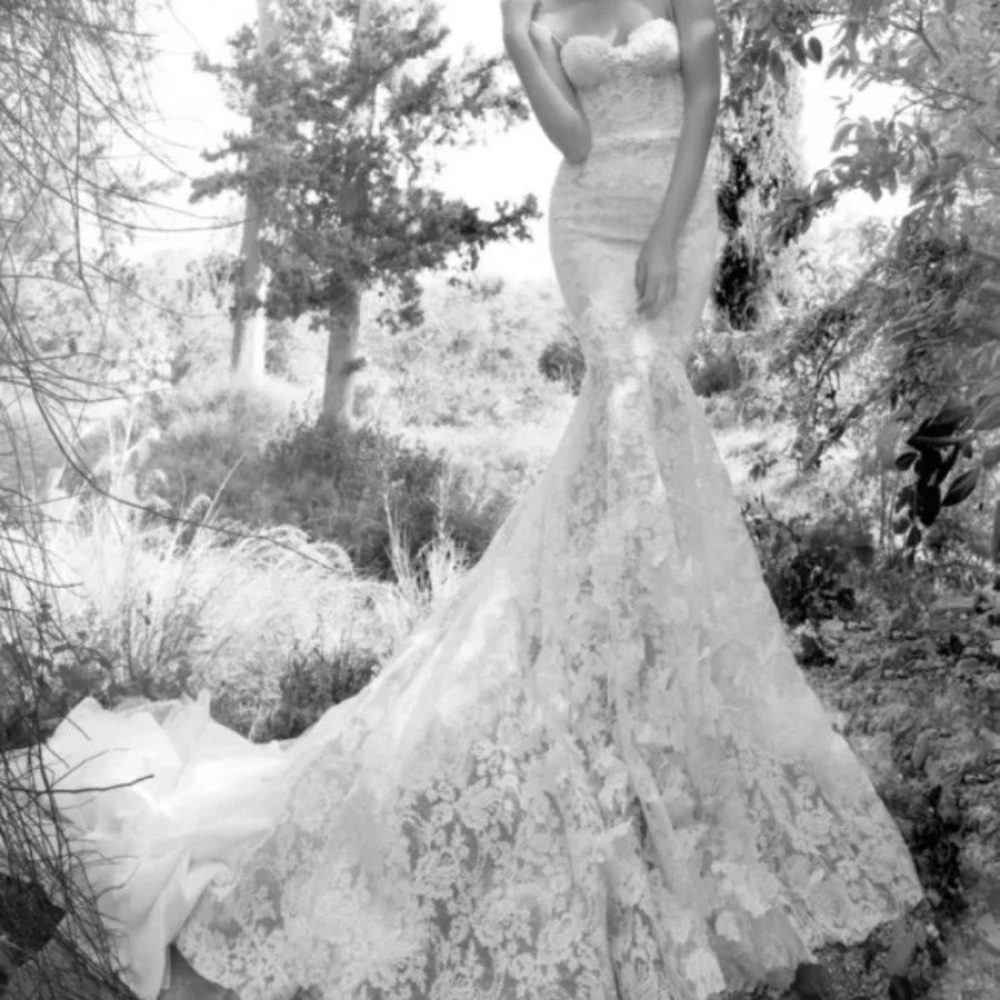 Inbal Dror lace wedding dress! Small size
